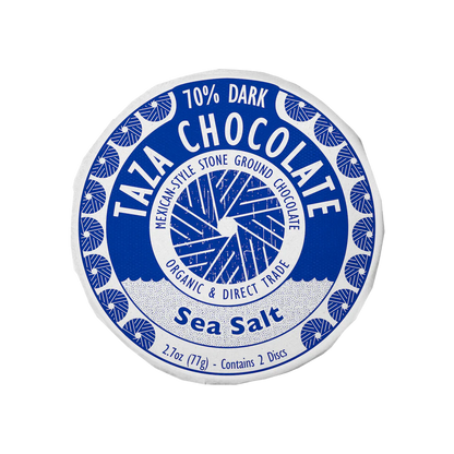 Taza Chocolate Sea Salt Disc