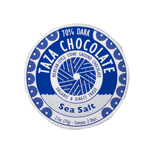 Taza Chocolate Sea Salt Disc