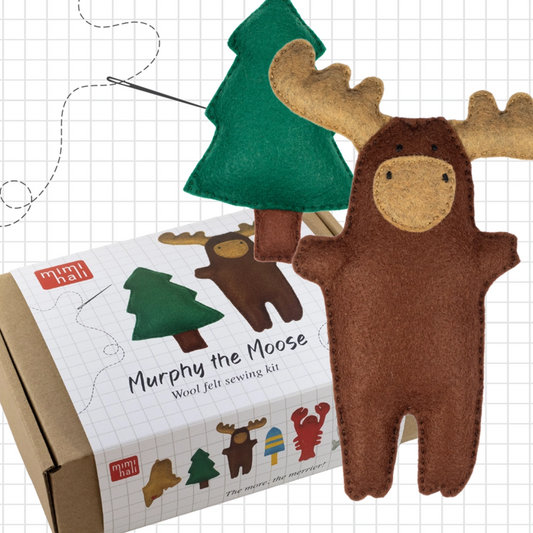 Murphy the Moose Sewing Kit