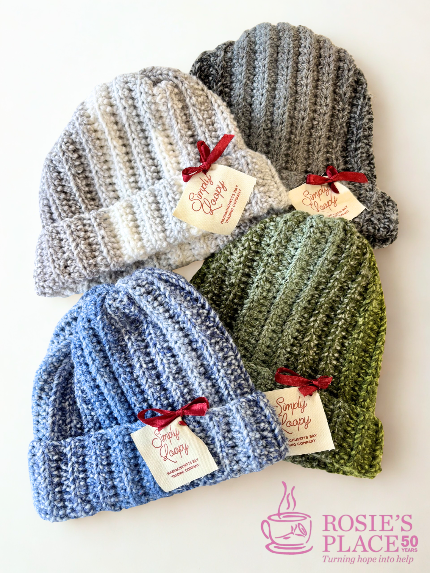 Simply Loopy Crocheted Winter Hat