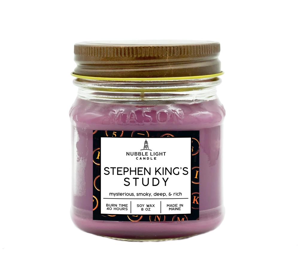 Stephen King's Study Scented Soy Candle