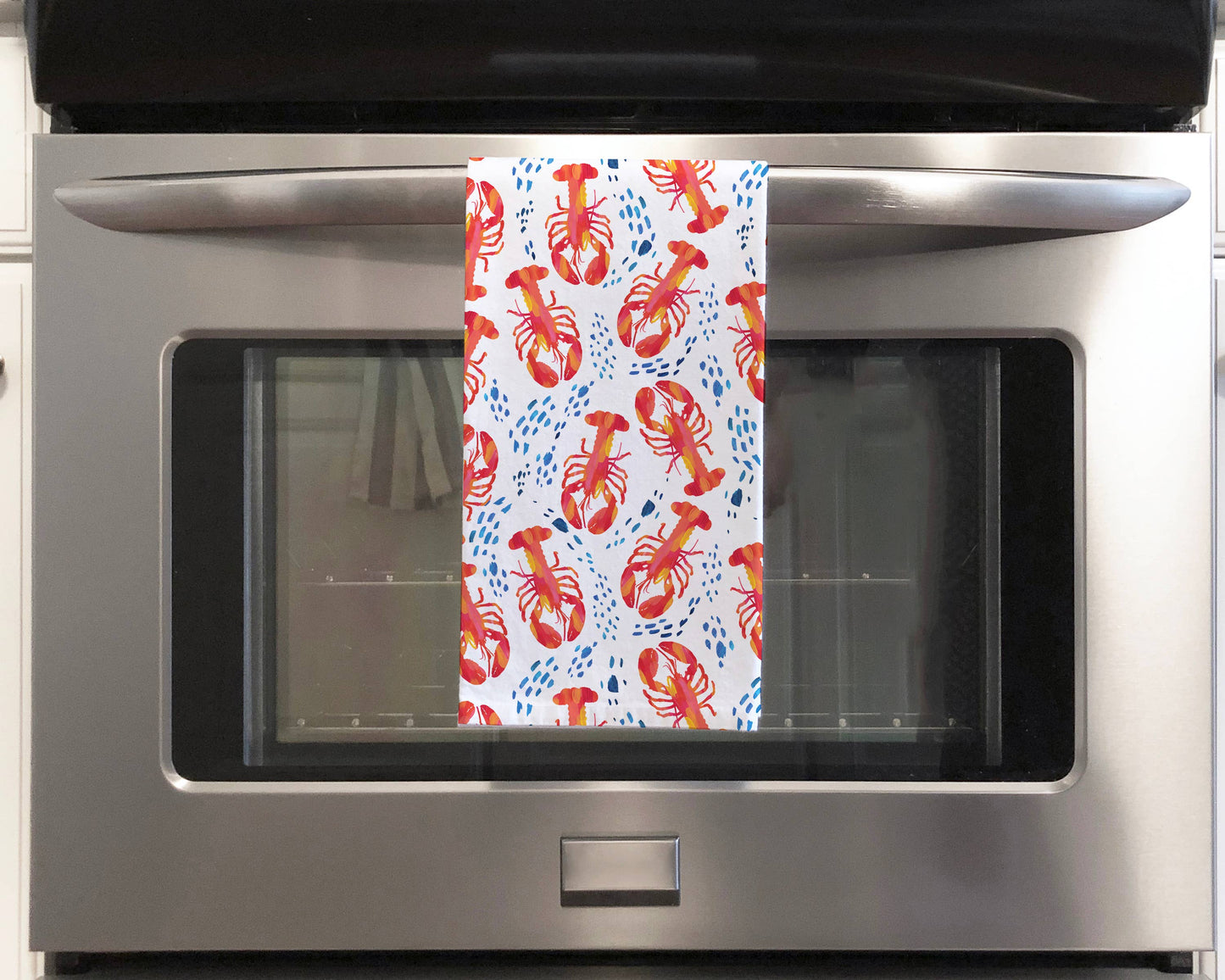 Lobster Coastal Tea Towel