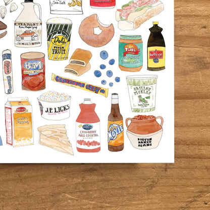 Local New England Foods Collection - Everyday Greeting Card