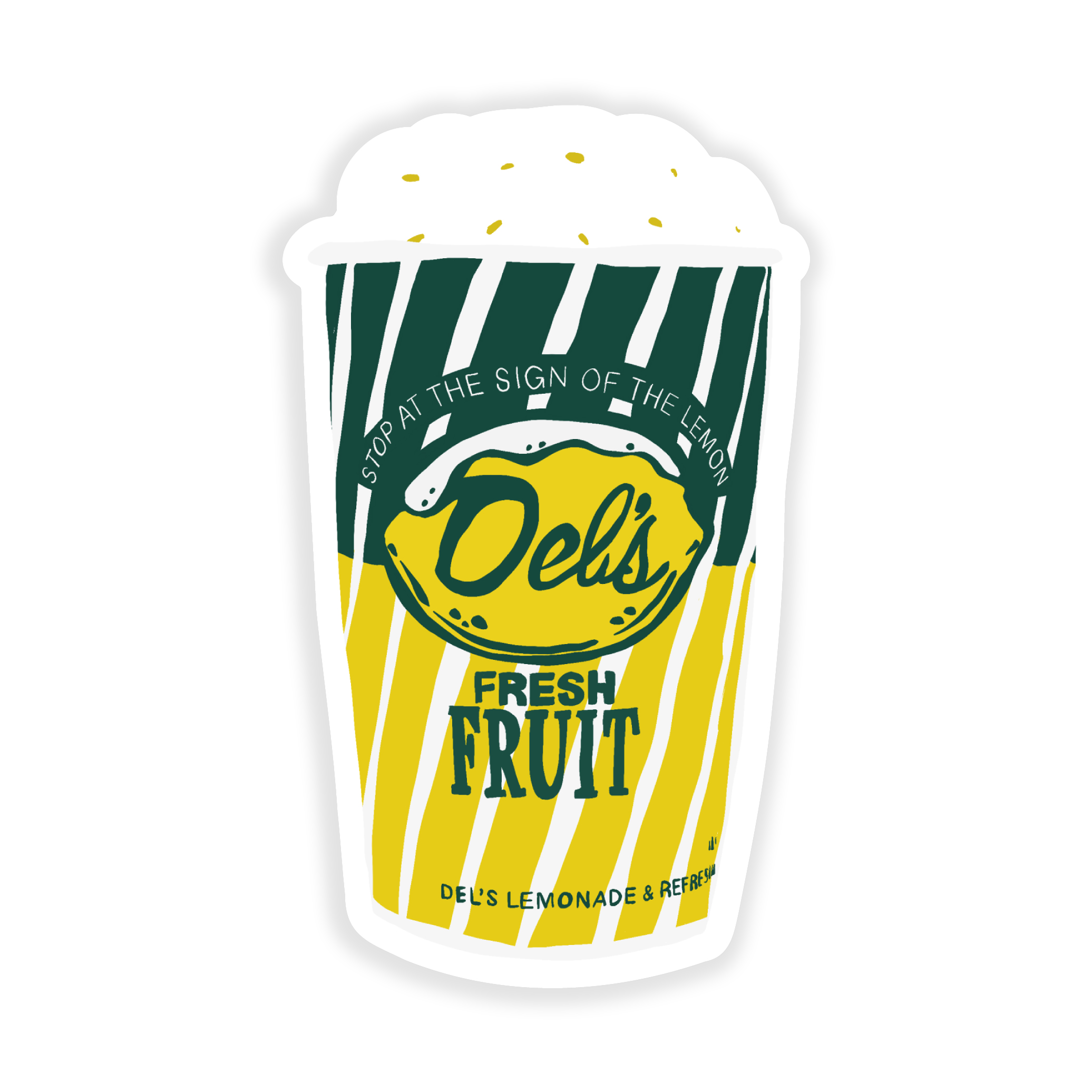 Frozen Lemonade Sticker – Massachusetts Bay Trading Co