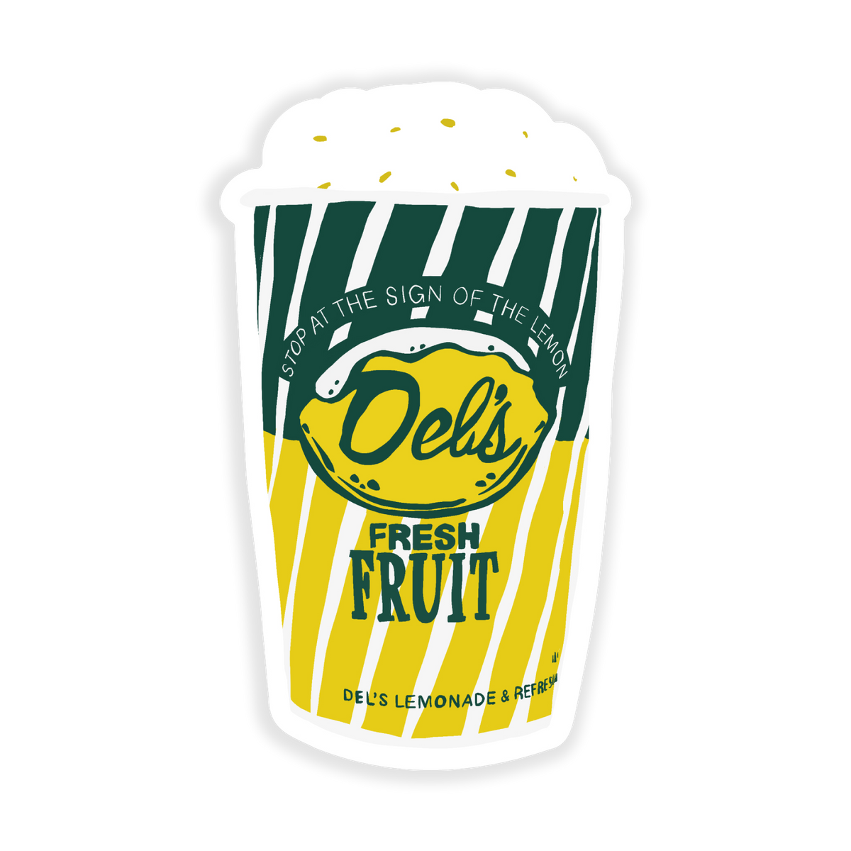 Frozen Lemonade Sticker