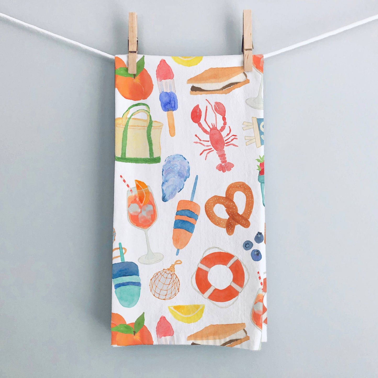 East Coast Summer Kitchen Towel