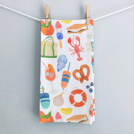 East Coast Summer Kitchen Towel