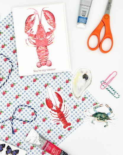 Lobster Love — Boxed Card Set of 6