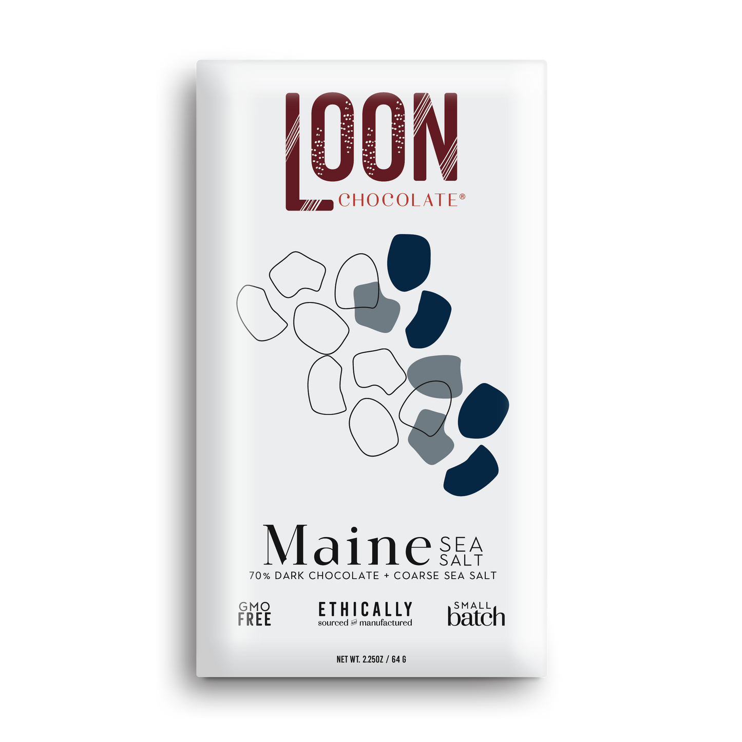 Loon Chocolate Dark Chocolate with Maine Sea Salt
