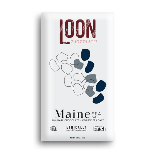 Loon Chocolate Dark Chocolate with Maine Sea Salt