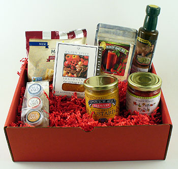 New England Condiment and Sauce Gift Set: Massachusetts Bay Trading Company