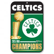 Boston Celtics 2024 NBA Finals Champions 11" x 17" Indoor/Outdoor Sign